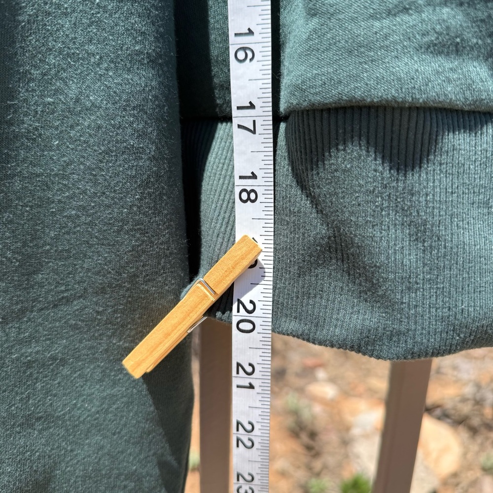 ⬇️💲90 Degree By Reflex NWT Darkest Spruce Green Hoodie - Picture 7 of 10